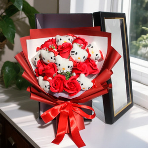 Ramo de Jabón de Rosa Artificial, <span class=keywords><strong>Regalo</strong></span> de Cumpleaños para Parejas - Product Image 2