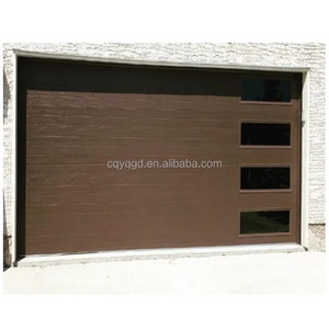 Porte de <span class=keywords><strong>garage</strong></span> électrique 16 'x 7' à plafond plat Panneau de porte de <span class=keywords><strong>garage</strong></span> en aluminium Porte pliante de <span class=keywords><strong>garage</strong></span> - Product Image 2