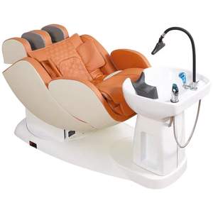 เตียงสระผมไฟฟ้าอัจฉริยะแบบหมุนได้รุ่นใหม่ระดับไฮเอนด์ เตียงนวดผมสำหรับร้านทำผมโดยเฉพาะ - Product Image 1