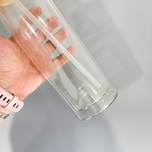 Verre à double paroi ultra-transparent de 20 oz pour sodas, bières, cafés, eaux et cocktails, pré-percé, 12 oz, stock USA - Product Image 5
