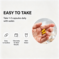 Capsules d'extrait concentré de sangsue (Hirudine) pour le bien-être quotidien des hommes - Soutien à la circulation et vitalité physique - Marque privée OEM