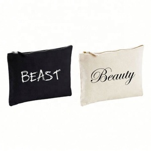 Sac cosmétique de voyage en coton de qualité supérieure - Product Image 2
