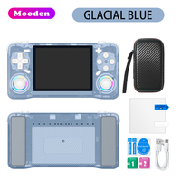 Console de jeu portable Mooden XF35H avec écran IPS de 3,5 pouces, système Linux, lecteur de jeux vidéo mini portable avec RK3326