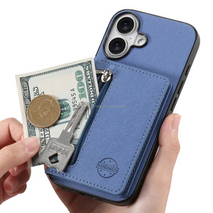 Plus haute qualité en gros en <span class=keywords><strong>cuir</strong></span> de luxe Sublimation étui de téléphone portable pour <span class=keywords><strong>Apple</strong></span> <span class=keywords><strong>Iphone</strong></span> 16 Plus personnalisé couverture mobile - Product Image 1