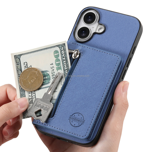 Highest Quality Wholesale Leather Luxury Sublimation Cell Phone Case for Apple Iphone 16 Plus Personalized Mobile Cover