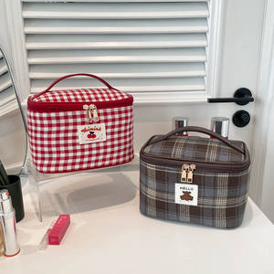 Nueva Bolsa de Maquillaje Ligera para Mujer, Bolsa de Cosméticos Portátil Multifuncional, Bolsa de Aseo para Llevar en la Mano - Product Image 5