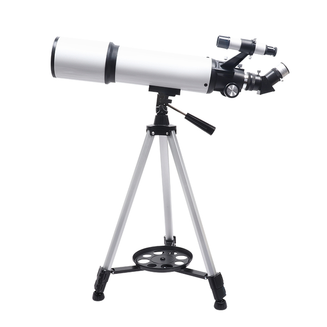 Astronomical Student Reflective Telescope F50080 Optical Instrument Monocular Equipped