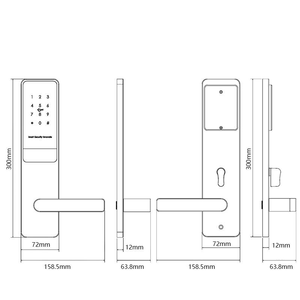 ओम स्मार्ट होम ऐप लॉक ऊर्जा बचत स्विच ऐप के साथ होटल का दरवाजा लॉक - Product Image 4