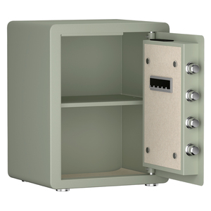 Coffre-fort mural fin et sécurisé avec lecteur d'empreintes digitales, boîte de rangement secrète colorée pour hôtel, <span class=keywords><strong>maison</strong></span>, bureau - Product Image 2