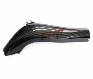 100% Piezas de motocicleta personalizadas de fibra de carbono completa paneles laterales traseros para KAWASAKI Ninja <span class=keywords><strong>H2</strong></span> <span class=keywords><strong>SX</strong></span> 2018 + - Product Image 3