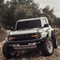 Velg Forged Monoblock Off-Road Custom 16 17 18 20 22 24 Inch Matte Black Rims 6x135 6x139.7 5x127 untuk Jeep Wrangler Ford Bronco