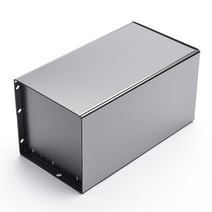 OEM Custom Precision Sheet Metal Fabrication Aluminum Electronic Enclosure Power Supply Housing <b>Box</b> - Product Image 1