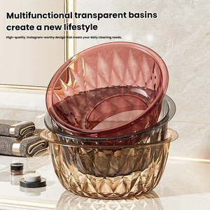 <span class=keywords><strong>Vasca</strong></span> in Plastica Grande e Spessa Multifunzionale per Lavanderia e Lavaggio Piedi, Uso Domestico - Product Image 2