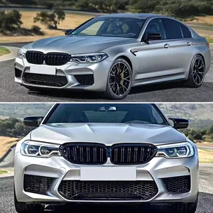 Grille de calandre avant pour BMW Série 5 G30 G31 2017-2020 525i 530i 540i 520d 530d M550d M550i 530e – Remplacement de grille - Product Image 2