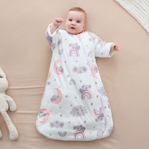 Nouveau-né coton épaissi et chaud enfants pyjama hiver bébé sacs de couchage 55-80cm - Product Image 1