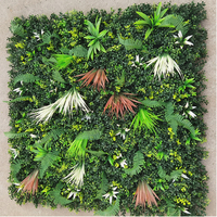 Mur végétal artificiel pour l'extérieur et l'intérieur, clôture, jardin vertical, mur végétal, plante artificielle, mur de gazon vert pour la décoration de la maison et du jardin