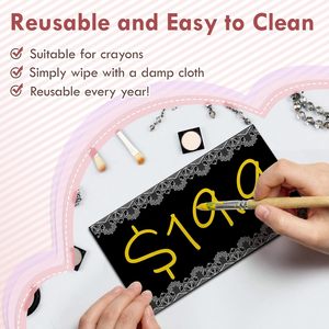 Présentoir rotatif en bois pour bijoux avec 36 crochets pratiques, taille personnalisable, conteneur de rangement pour boucles d'oreilles découpé au laser - Product Image 4