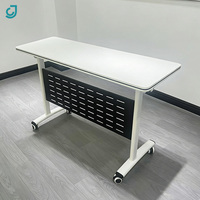 Meubles de bureau modernes XYJ, table de conférence pliable, poste de travail pour deux personnes, table de formation simple, bureau de formation informatique pour salle de réunion