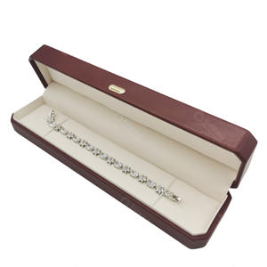 Boîte à anneaux en velours avec logo personnalisé, étui de luxe pour pendentif de bijoux, fabricant d'emballages en velours pour collier - Product Image 2