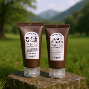 SKINFOOD Black Sugar Perfect Scrub Foam 128G Limpiador Facial para Todo Tipo de Piel - Product Image 3