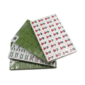 Jongcheng — ensemble de voyage mah-jong, 4 en 1 Mah, 144 carreaux, avec Table pliable, idéal pour les voyages et les loisirs en famille, vente en gros - Product Image 6