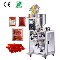 Machine d'emballage de beurre de cacahuète à trois côtés scellés, 10 grammes de ketchup, machines d'emballage, ensacheuse pour beurre d'arachide