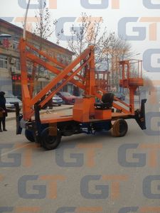 รถกระเช้าบูมแบบข้อต่อสี่ล้อ ความสูงทำงานสูงสุด 10.5 ม. 12 ม. 14 ม. 15 ม. และระยะยืดแขนแนวนอน 3 ม. 3.4 ม. 5.5 ม. 6 ม. - Product Image 4