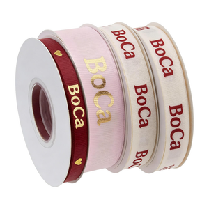 Cinta de Grosgrain Personalizada con Logotipo Impreso, Cinta con Nombre de Marca para Envolver Regalos, Ropa, Lazos para el Cabello y Decoraciones para Fiestas - Product Image 6