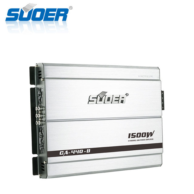 CA-440-B Class AB 4CH Car Amplifier with Crossovers 40W*4CH Professional Audio Power 12V 12-Month Warranty