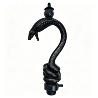 Ensemble de chicha saoudienne de style classique, grande chicha arabe complète en aluminium givré en forme de cobra, accessoires créatifs pour chichas