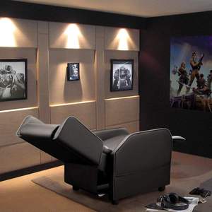 Silla <span class=keywords><strong>Gamer</strong></span> Ergonómica AJUNION E-Sports, Silla de Oficina Giratoria Reclinable, Silla de Computadora Estilo Racing para Adultos - Product Image 3