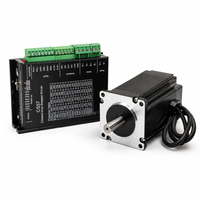 Motor Stepper Hybrid NEMA23 42MM 57 dengan Driver 2 Fasa 1.8 Derajat DC24V 2A 0.8N.m untuk Mesin Dispensing Kabel OEM yang Dapat Disesuaikan