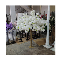 Arbre de fleurs de cerisier artificielles en soie, vente en gros pour décoration de mariage
