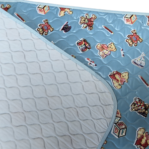 Tapis à langer bébé pliable, économique, imperméable en PVC, réutilisable, portable pour voyage, nettoyable, vente en gros - Product Image 4
