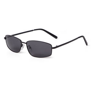 ADE WU STY9665A Gafas <span class=keywords><strong>de</strong></span> Sol Rectangulares Vintage con Logotipo Personalizado, Unisex, Montura Metálica Dorada, <span class=keywords><strong>Lentes</strong></span> Marrones Retro, Protección UV400 - Product Image 4