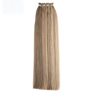 Wholesale European Hair I-<b>Tip</b> Hair Wig Set No Synthetic Remy Human Hair <b>Extensions</b> Premium Invisible Strand Pre-Bonded Hair - Product Image 5