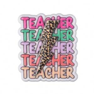 ชาร์มรองเท้าครูสีดำยอดนิยมปี 2025 สำหรับเด็ก ขายส่ง ชาร์มรองเท้าครูสำหรับตกแต่งรองเท้า ชาร์มรองเท้าครูสำหรับใส่<span class=keywords><strong>รองเท้า</strong></span>คล็อก - Product Image 5