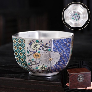 Tradizionale 100ml ceramica Gaiwan Set <span class=keywords><strong>da</strong></span> tè con coperchio e piattino classico cinese tazza <span class=keywords><strong>da</strong></span> tè in porcellana - Product Image 2
