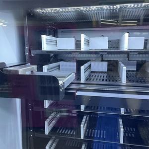 Tự động làm nóng bằng lò vi sóng màn hình cảm ứng Bento Hộp Ăn Trưa nhanh thực phẩm đông lạnh Máy bán hàng tự động - Product Image 5