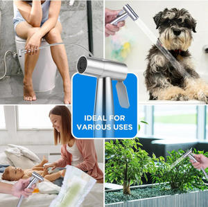 Pistolet de pulvérisation pour bidet en acier inoxydable CCTV, à débit réglable – Design moderne pour toilettes et accessoires de salle de bain - Product Image 2