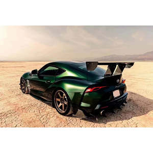 Kit de Carrocería de Fibra de Carbono de Alta Calidad para Toyota <span class=keywords><strong>SUPRA</strong></span> A90, Alerón Delantero, Difusor Trasero, Alerón Trasero, Faldones Laterales, Capó, <span class=keywords><strong>Tuning</strong></span> - Product Image 4