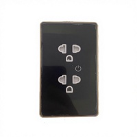 Prise intelligente Tuya de type 120, norme américaine, avec Zigbee et Wi-Fi pour usage intérieur, destinée à l'exportation.
