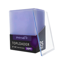 Protège-cartes rigides transparents en PVC de qualité supérieure 3x4 (35-180pt) pour cartes de baseball et cartes de sport