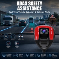 Grabador MDVR de 8 Canales, 4G, WiFi, GPS, BSD, ADAS, DSM, Sistema de Cámara de Monitoreo del Conductor para Seguridad de Flotas de Camiones y Autobuses