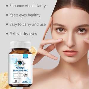 Suplemento para el <span class=keywords><strong>Cuidado</strong></span> de los Ojos Premium Vision Enhance Pro 60 Gomitas, Directo de Fábrica, para la Salud Macular, Vitamina C para Adultos, OEM Personalizado - Product Image 4