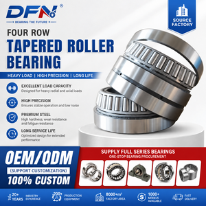 Roulement à rouleaux coniques à quatre rangées de haute précision DFN Brand 382930 382932 382034 382040X2 382040 380641 382044 382048 380650 - Product Image 1