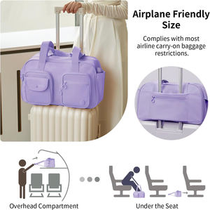 Sac de <span class=keywords><strong>voyage</strong></span> extensible <span class=keywords><strong>pour</strong></span> les voyages avec poche humide Sac de week-end à porter en cabine <span class=keywords><strong>pour</strong></span> hommes et femmes Sac de sport résistant à l'eau Sac de sport - Product Image 4