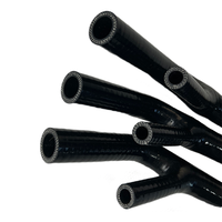 Kit de Tuyaux de Radiateur en Silicone Haute Performance Personnalisé pour Système de Refroidissement Turbo Automobile, Tuyaux en Caoutchouc Silicone OEM