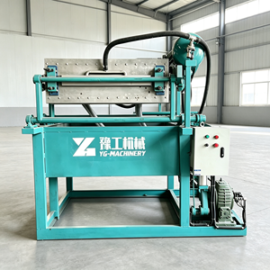 Machine de production continue de barquettes en papier entièrement automatisée, système de moulage de pâte à papier pour cartons d'œufs, pour une production de masse quotidienne - Product Image 5