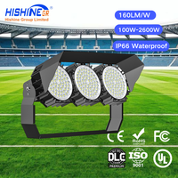 7 ans de garantie étanche IP66 haute puissance économie d'énergie 320W haut mât lumière adaptée au court de tennis et au terrain de basket